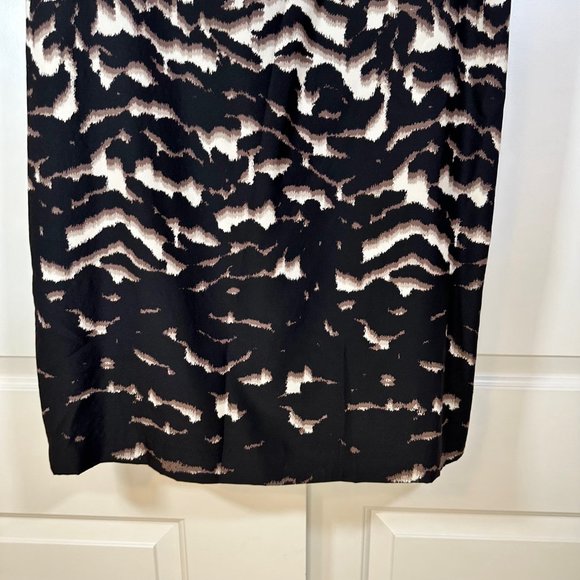 Banana Republic Animal Print Classic Sheath Sleeveless Dress 12 - Picture 5 of 12